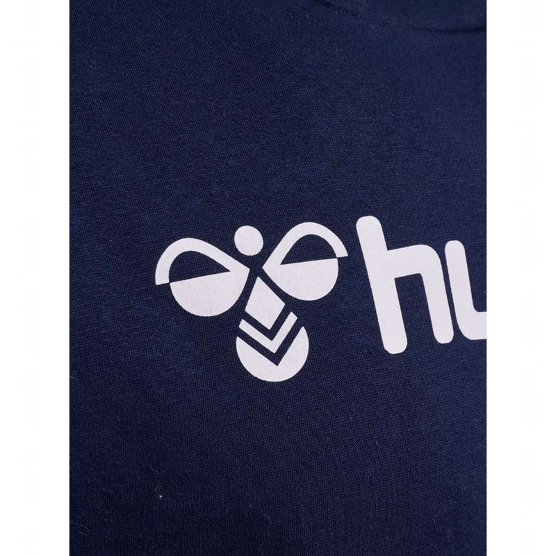 Hummel Mover Cotton Hoodie Herr Marinblå | 062111-198