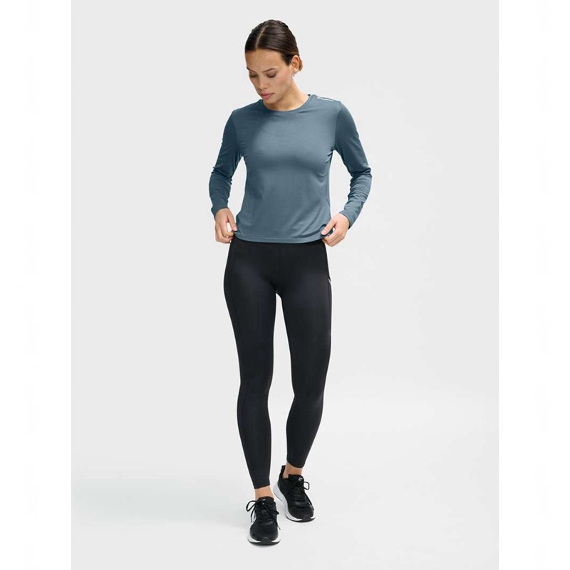 Hummel Mt Aura Mesh L/S T-shirt Dam Grå | 298596-286