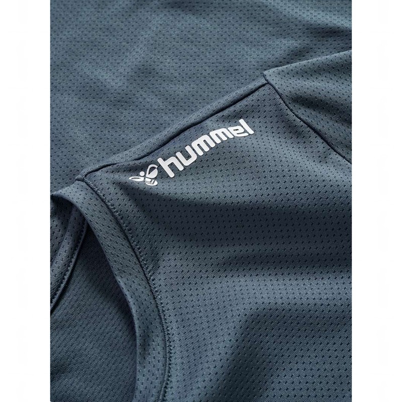 Hummel Mt Aura Mesh L/S T-shirt Dam Grå | 298596-286