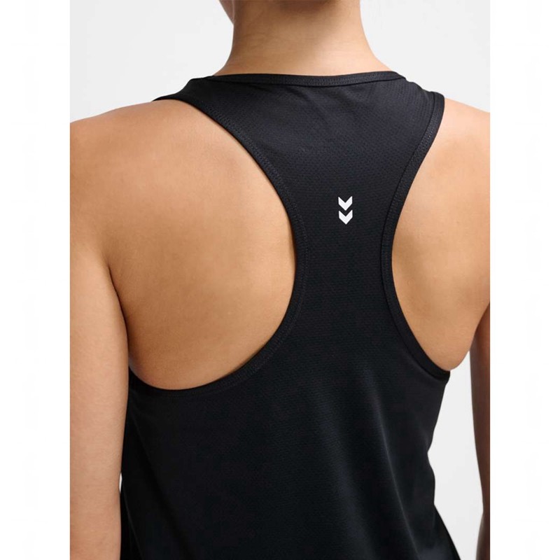 Hummel Mt Aura Mesh T-shirt Dam Svarta | 272938-365