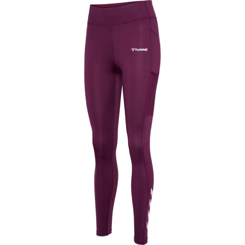 Hummel Mt Chipo Mid Waist Strumpbyxor Dam Lila | 661773-913