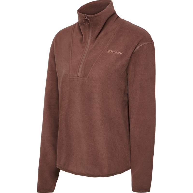 Hummel Mt Connect Loose Half Zip Tröjor Dam Bruna | 881729-967