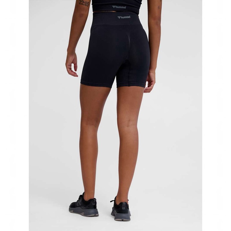 Hummel Mt Define Seaml Scrunch Shorts Dam Svarta | 528884-420