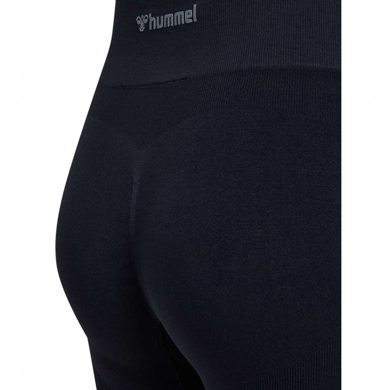 Hummel Mt Define Seaml Scrunch Shorts Dam Svarta | 528884-420