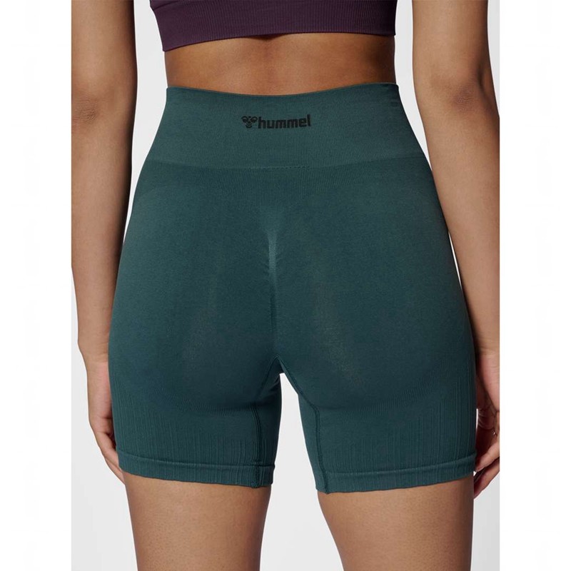 Hummel Mt Define Seaml Scrunch Shorts Dam Gröna | 834915-727