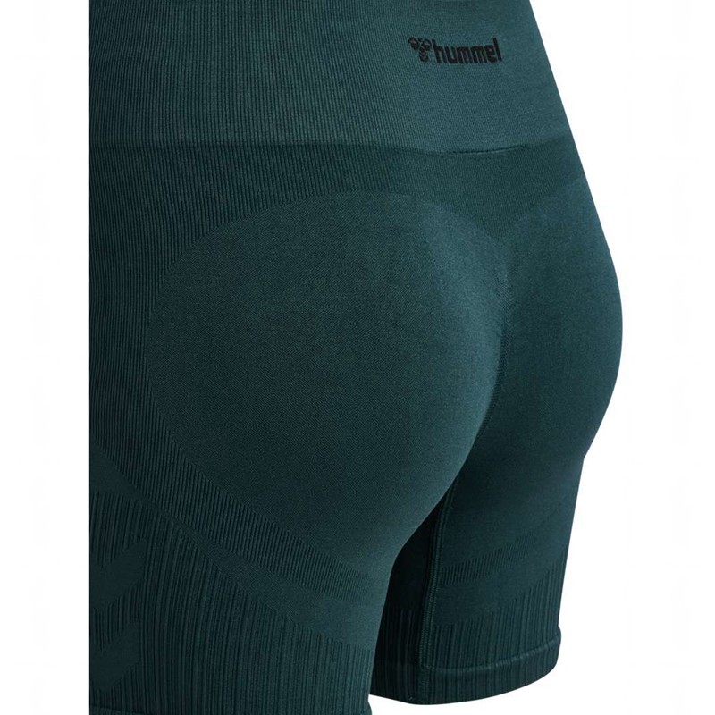 Hummel Mt Define Seaml Scrunch Shorts Dam Gröna | 834915-727