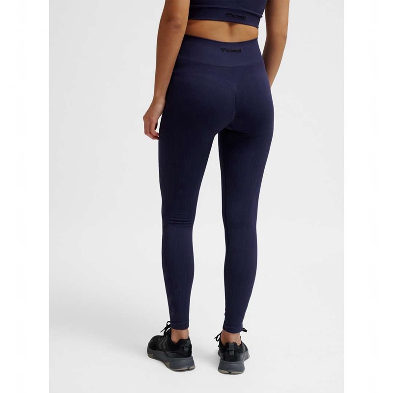 Hummel Mt Define Seaml Scrunch Strumpbyxor Dam Marinblå | 324885-187
