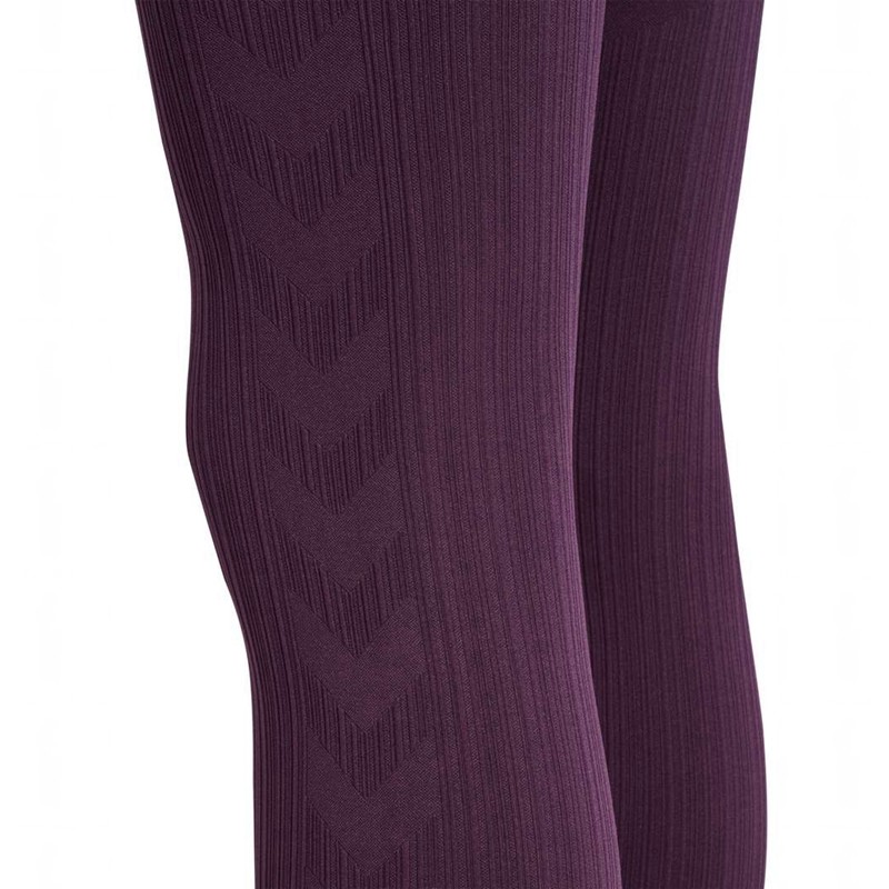 Hummel Mt Define Seaml Scrunch Strumpbyxor Dam Lila | 899349-187
