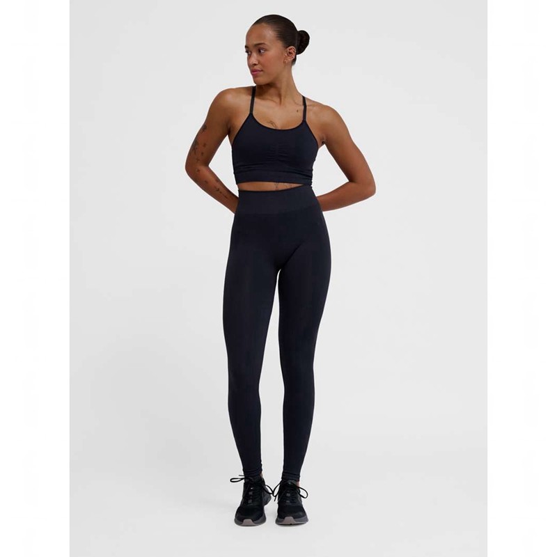 Hummel Mt Define Seaml Scrunch Strumpbyxor Dam Svarta | 816175-290
