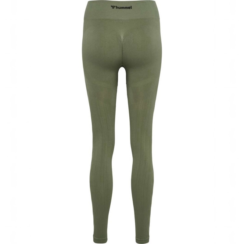 Hummel Mt Define Seaml Scrunch Strumpbyxor Dam Gröna | 454033-999