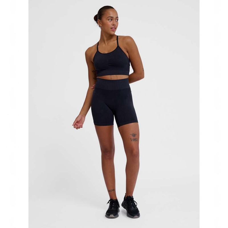 Hummel Mt Define Seamless Padded Sport BH Dam Svarta | 238091-267