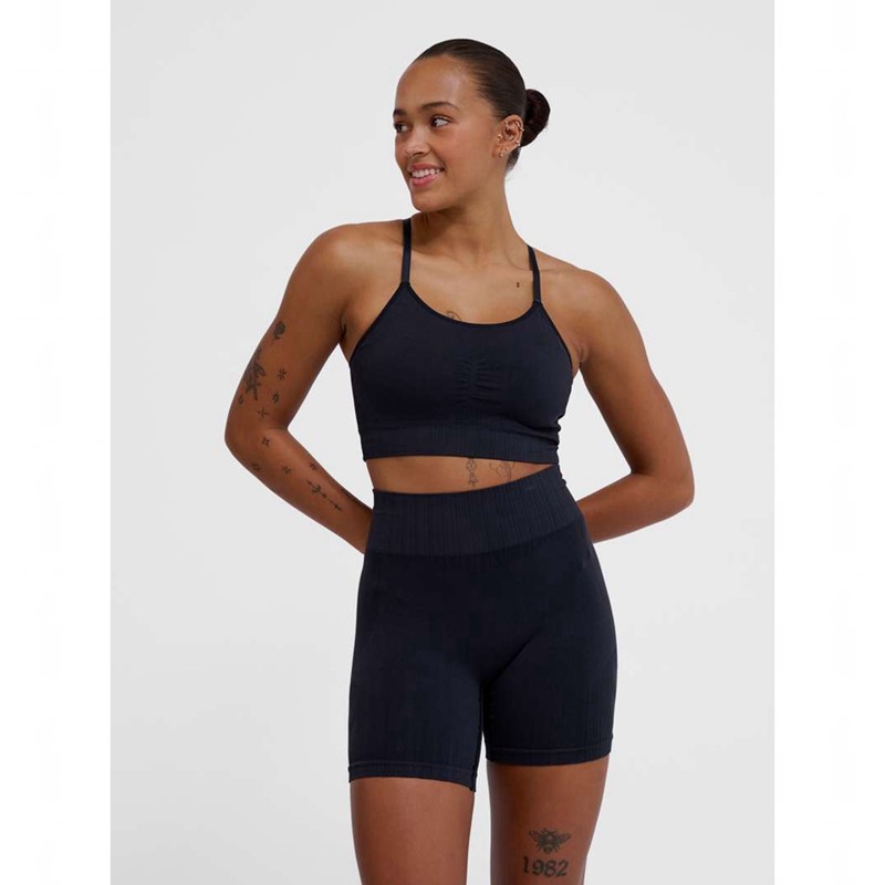 Hummel Mt Define Seamless Padded Sport BH Dam Svarta | 238091-267