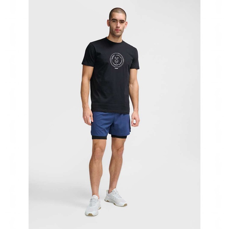 Hummel Mt Fast 2 In 1 Shorts Herr Marinblå | 885354-086