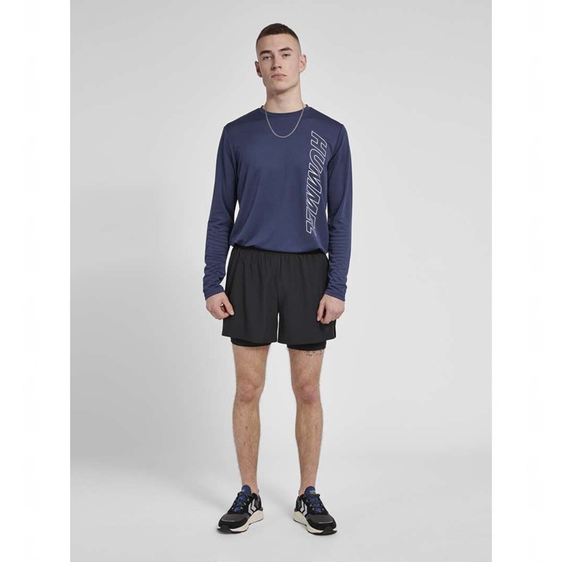 Hummel Mt Force 2 In 1 Shorts Herr Svarta | 599608-087