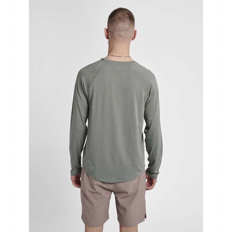 Hummel Mt Laze L/S T-shirt Herr Grå | 525996-463
