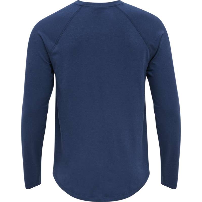 Hummel Mt Laze L/S T-shirt Herr Marinblå | 032682-647