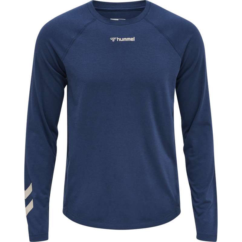 Hummel Mt Laze L/S T-shirt Herr Marinblå | 032682-647