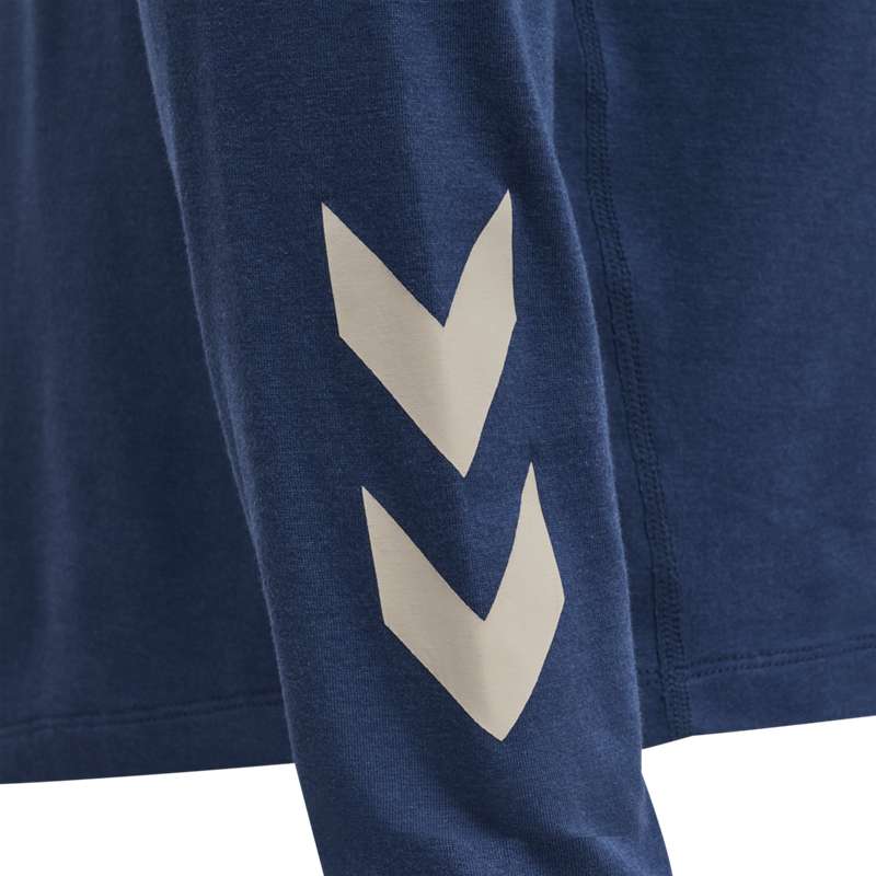 Hummel Mt Laze L/S T-shirt Herr Marinblå | 032682-647