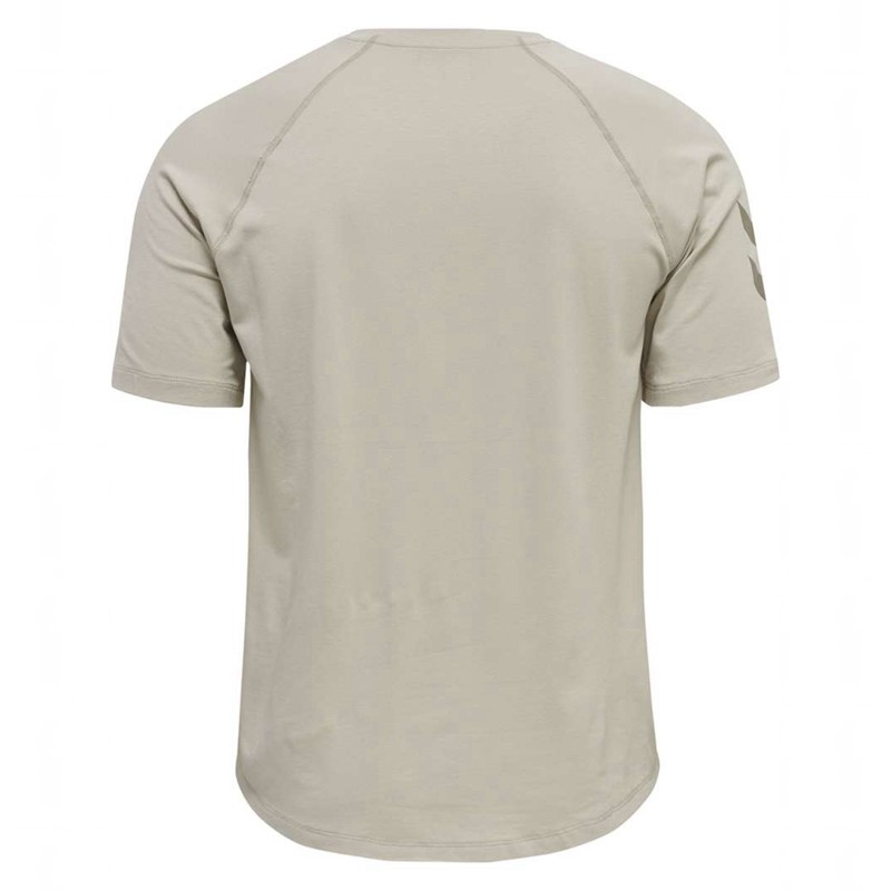 Hummel Mt Laze T-shirt Herr Beige | 206319-231