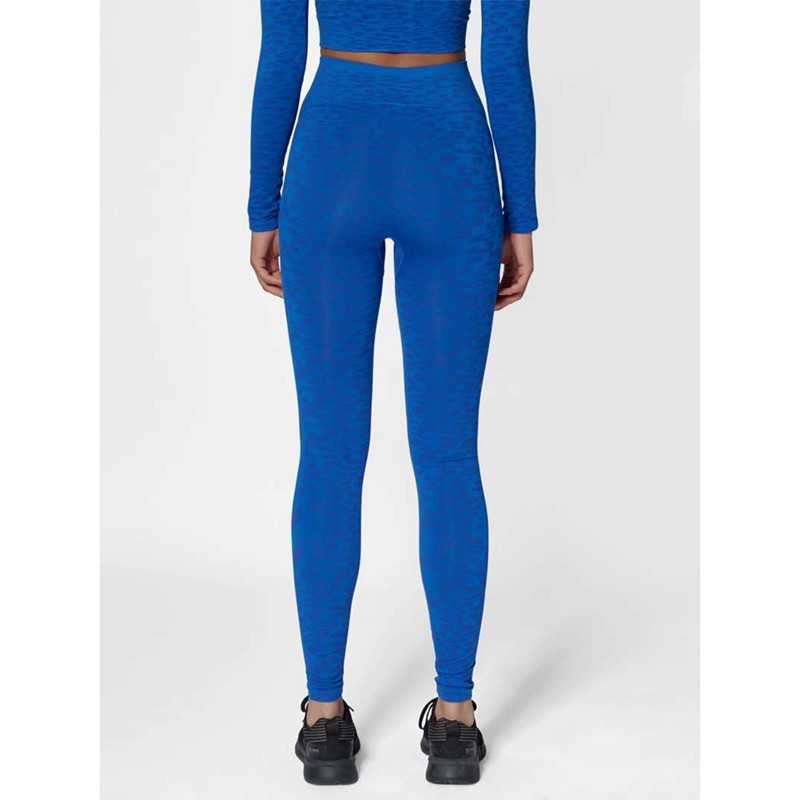 Hummel Mt Leo Seamless Mw Strumpbyxor Dam Blå | 608837-960