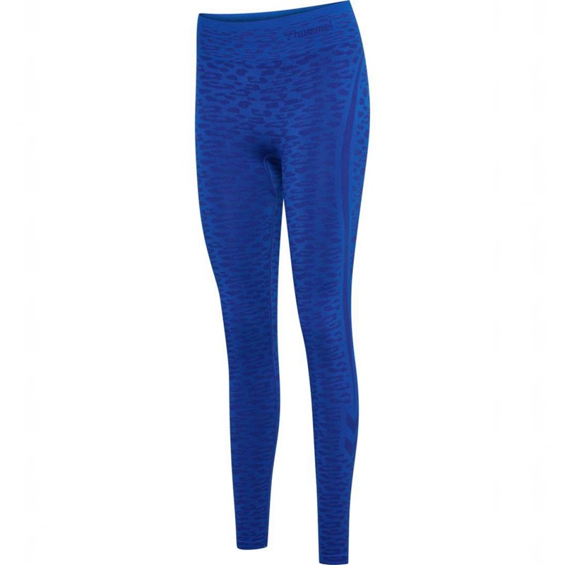 Hummel Mt Leo Seamless Mw Strumpbyxor Dam Blå | 608837-960