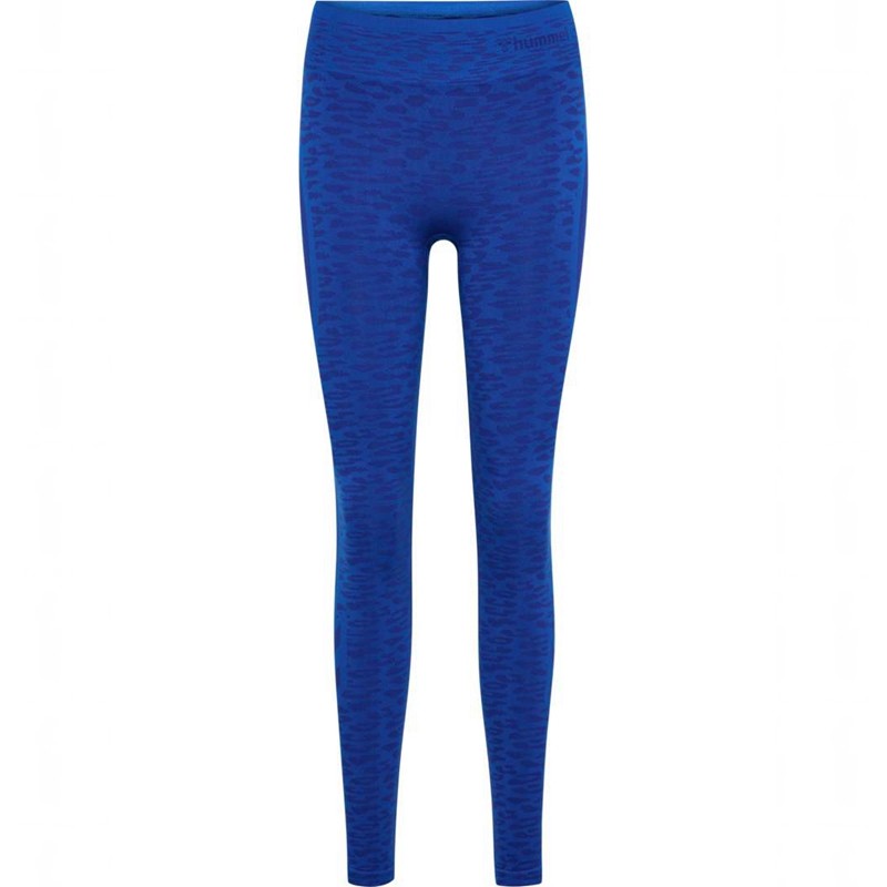 Hummel Mt Leo Seamless Mw Strumpbyxor Dam Blå | 608837-960