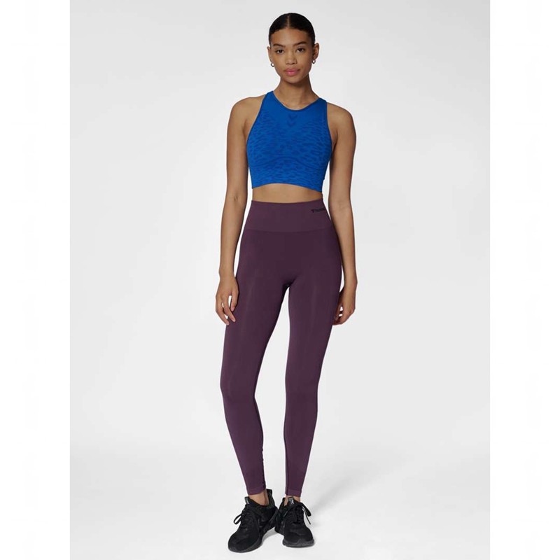 Hummel Mt Leo Seamless Sport BH Dam Blå | 390834-529