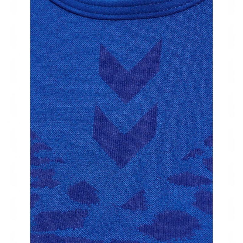 Hummel Mt Leo Seamless Sport BH Dam Blå | 390834-529