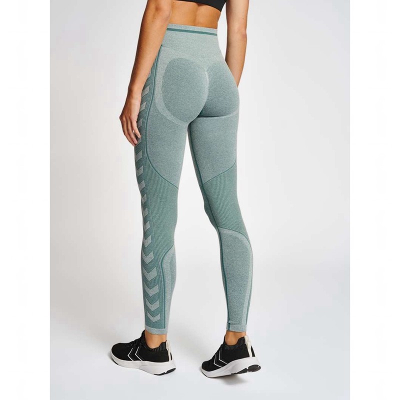 Hummel Mt Lulu Seamless Scrunch Shorts Dam Blå | 390044-129
