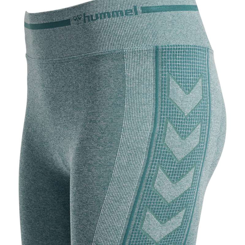 Hummel Mt Lulu Seamless Scrunch Shorts Dam Blå | 390044-129