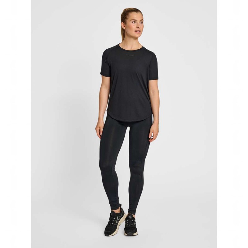 Hummel Mt Mabley Mid Waist Byxor Dam Svarta | 208053-868