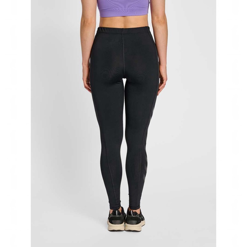 Hummel Mt Mabley Mid Waist Byxor Dam Svarta | 208053-868
