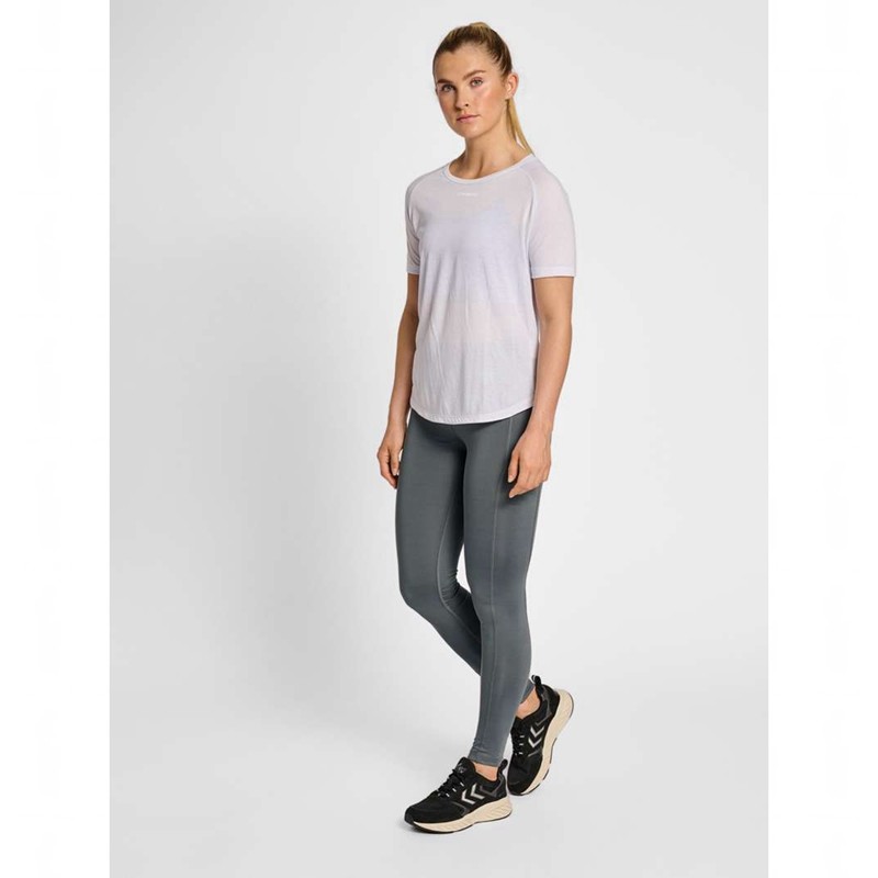Hummel Mt Mabley Mid Waist Strumpbyxor Dam Grå | 525356-867