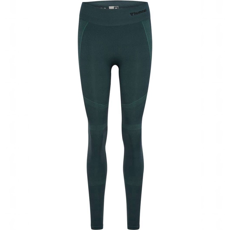 Hummel Mt Power Seamless Mw Strumpbyxor Dam Gröna | 645165-390