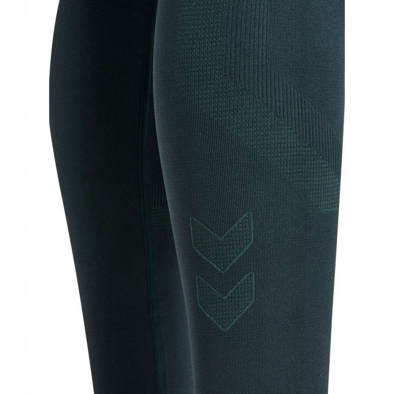 Hummel Mt Power Seamless Mw Strumpbyxor Dam Gröna | 645165-390