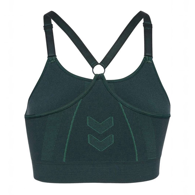 Hummel Mt Power Seamless Sport BH Dam Gröna | 202365-402