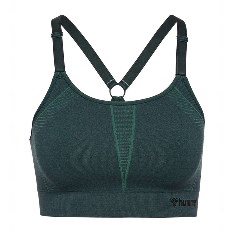 Hummel Mt Power Seamless Sport BH Dam Gröna | 202365-402