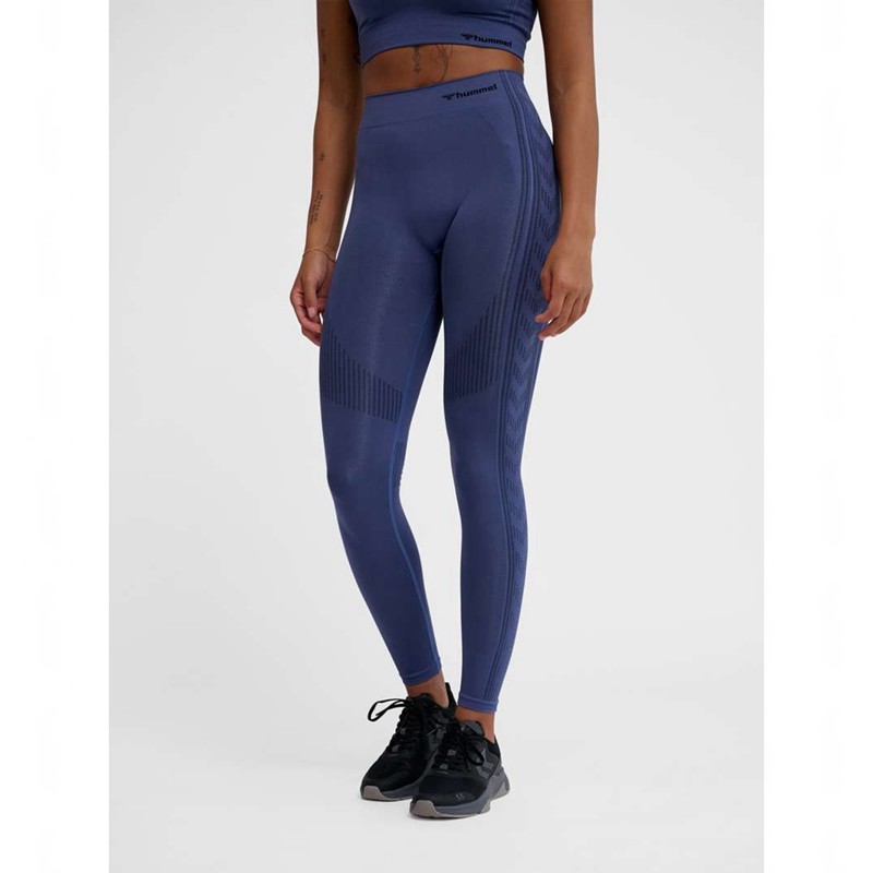 Hummel Mt Shaping Seamless Mw Strumpbyxor Dam Blå | 141721-649
