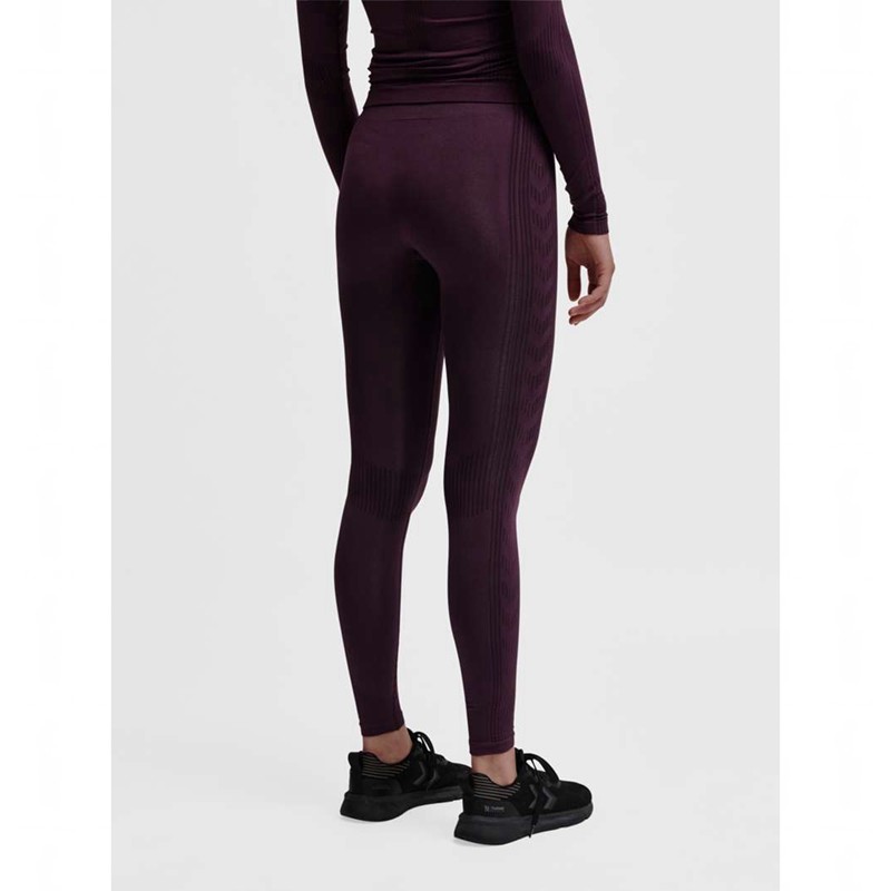 Hummel Mt Shaping Seamless Mw T-shirt Dam Lila | 541603-629