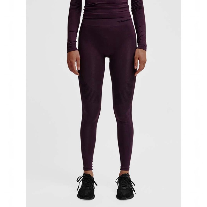 Hummel Mt Shaping Seamless Mw T-shirt Dam Lila | 541603-629