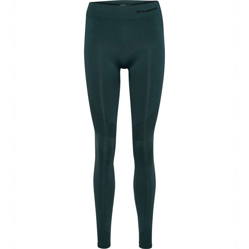 Hummel Mt Shaping Seamless Mw T-shirt Dam Gröna | 965756-522