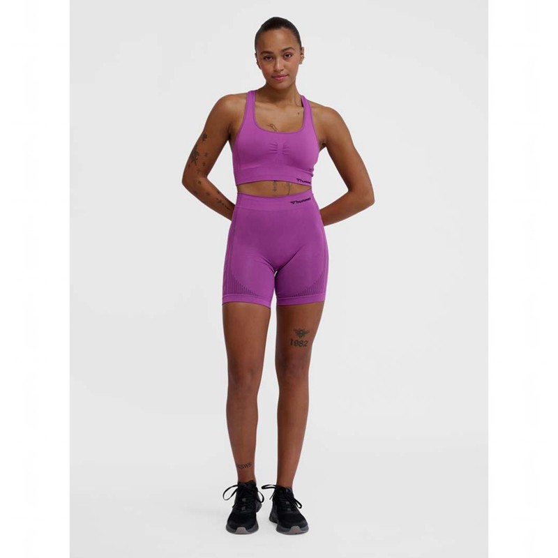 Hummel Mt Shaping Seamless Top Sneakers Dam Lila | 005118-551