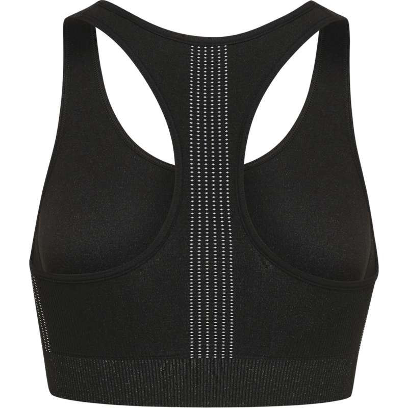 Hummel Mt Shaping Seamless Top Sport BH Dam Svarta | 836791-915