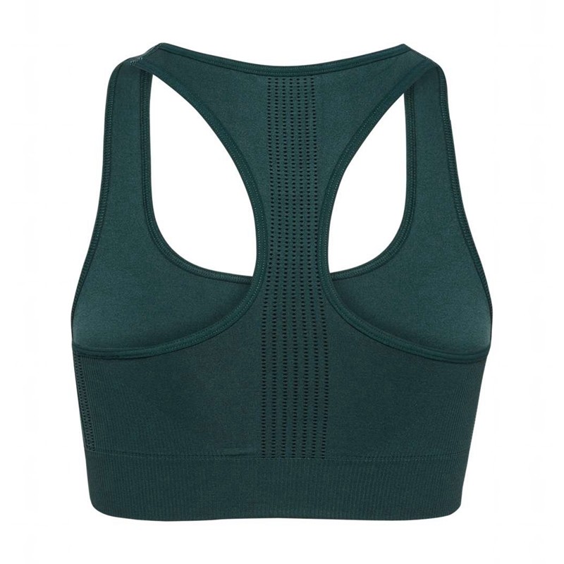 Hummel Mt Shaping Seamless Top Sport BH Dam Gröna | 304110-901