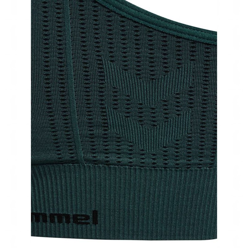 Hummel Mt Shaping Seamless Top Sport BH Dam Gröna | 304110-901