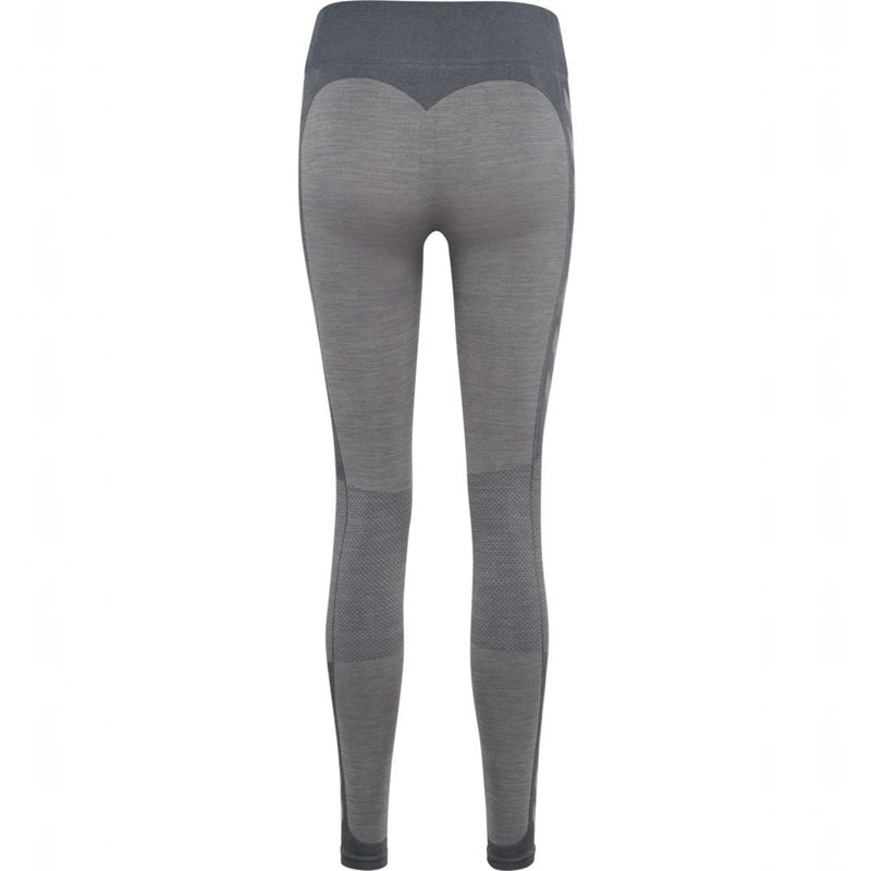 Hummel Mt Shine Seamless Mw Strumpbyxor Dam Grå | 165873-855