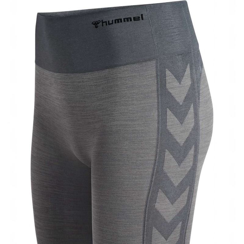 Hummel Mt Shine Seamless Mw Strumpbyxor Dam Grå | 165873-855
