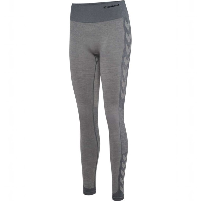 Hummel Mt Shine Seamless Mw Strumpbyxor Dam Grå | 165873-855