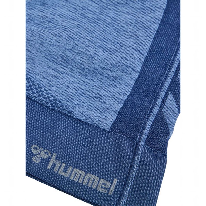 Hummel Mt Shine Seamless Sport BH Dam Blå | 581426-455