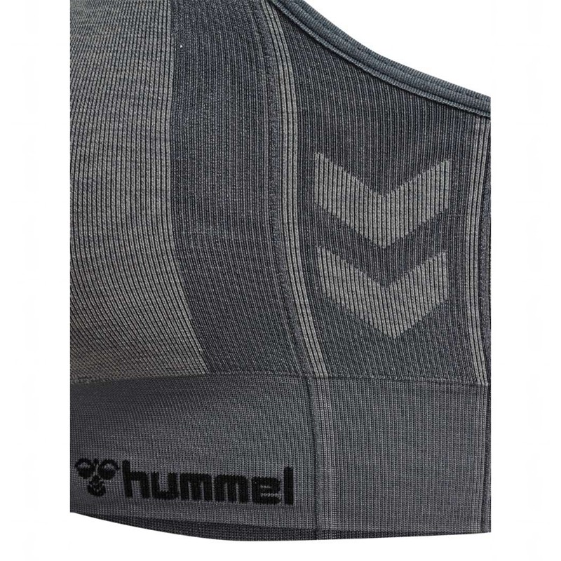 Hummel Mt Shine Seamless Sport BH Dam Grå | 311442-240